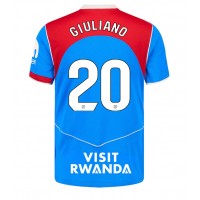 Maglia Calcio Atletico Madrid Giuliano Simeone #20 Terza Divisa 2025-26 Manica Corta